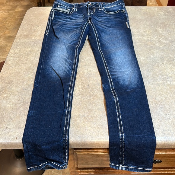 Rock Revival Denim - Women’s rock revival skinny jeans, size 29, in the same measures about 31”